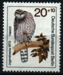 Stamps Germany -  serie- Pro juventud- Aves de Presa