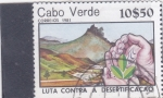 Stamps : Africa : Cape_Verde :  Lucha contra la desertización