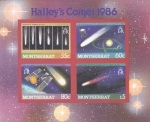 Sellos de Europa - Reino Unido -  Cometa Halley