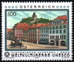 Stamps Austria -  UNESCO
