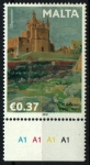 Stamps Malta -  serie- Pinturas de Bateman y Lear