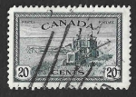 Sellos de America - Canad� -  271 - Cosechadora