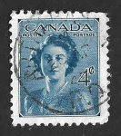 Stamps Canada -  276 - Princesa Isabel del Reino Unido