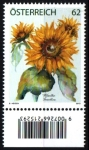 Stamps Austria -  Girasol