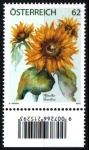 Sellos de Europa - Austria -  Girasol