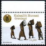 Stamps : Europe : Greenland :  serie- Minas de carbón en Groelandia