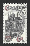 Stamps Czechoslovakia -  1256 - Hradčany