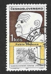 Stamps Czechoslovakia -  1586 - Personalidades de la Cultura del Siglo XX