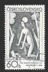 Stamps Czechoslovakia -  1729 - Pintura Checa