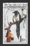 Stamps Czechoslovakia -  1854 - Urraca Piñonera