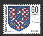 Sellos de Europa - Checoslovaquia -  2001 - Escudos de Armas de Ciudades Checoslovacas