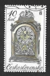 Sellos de Europa - Checoslovaquia -  2260 - Relojes del Siglo XVIII