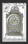 Sellos de Europa - Checoslovaquia -  2260 - Relojes del Siglo XVIII