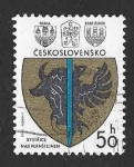 Sellos de Europa - Checoslovaquia -  2297 - Escudo de Armas de Ciudades Checas