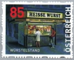 Stamps Austria -  Kiosko de salchichas