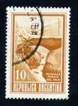 Stamps Argentina -  Mendoza puente del inca