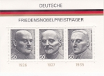 Stamps Germany -  GANADORES DEL PREMIO NOBEL DE LA PAZ
