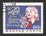Stamps Hungary -  1764 - XX Aniversario del Movimiento Pionero