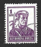 Stamps Romania -  1030 - Marinero