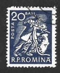 Sellos de Europa - Rumania -  1352 - Minero
