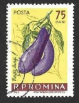 Stamps Romania -  1543 - Berenjena