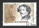 Stamps Romania -  1563 - Eugene Delacroix
