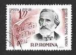 Stamps Romania -  1565 - Giuseppe Verdi