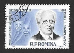 Stamps Romania -  1566 - Konstantín Stanislavski