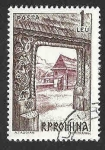 Stamps Romania -  1594 - Casas del Museo del Pueblo