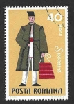 Stamps Romania -  2407 - Trajes Regionales