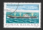 Stamps Romania -  2857 - Barcos Rumanos