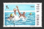 Sellos de Europa - Rumania -  3145 - Deportes de Agua