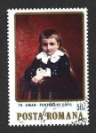 Stamps Romania -  3222 - Pintura Rumana