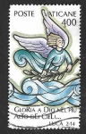 Stamps Vatican City -  820 - Lucas 2:14