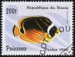 Stamps Benin -  Peces