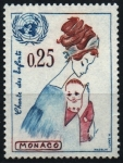 Stamps Monaco -  serie- Cartas de los Niños a Naciones Unidas