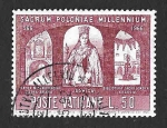 Stamps Vatican City -  436 - Milenio de Cristianización de Polonia