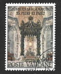 Stamps : Europe : Vatican_City :  451 - 1900 Aniversario del Martirio de los Apóstoles Pedro y Pablo 