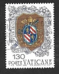 Stamps : Europe : Vatican_City :  632 - Armas del Papa Pío IX