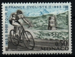 Stamps Monaco -  50 tour de Francia
