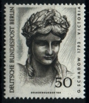 Stamps Germany -  serie- Arte y tesoros de Berlín