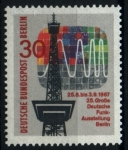 Stamps Germany -  25º Expo de radiotelevisión