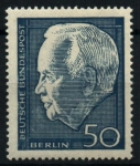 Stamps Germany -  Presidente Lübke