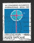 Sellos de Europa - Vaticano -  839 - XLIV Congreso Internacional Eucarístico