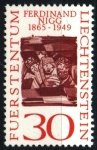 Stamps Liechtenstein -  Centenario nacimiento