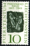 Stamps Liechtenstein -  Centenario nacimiento