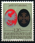 Stamps Liechtenstein -  serie- Escudos religiosos