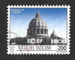 Sellos de Europa - Vaticano -  971 - Basílica de San Pedro. Ciudad del Vaticano