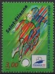 Stamps France -  Championships Francia; Saint-Etienne