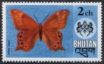 Stamps : Asia : Bhutan :  Mariposas
